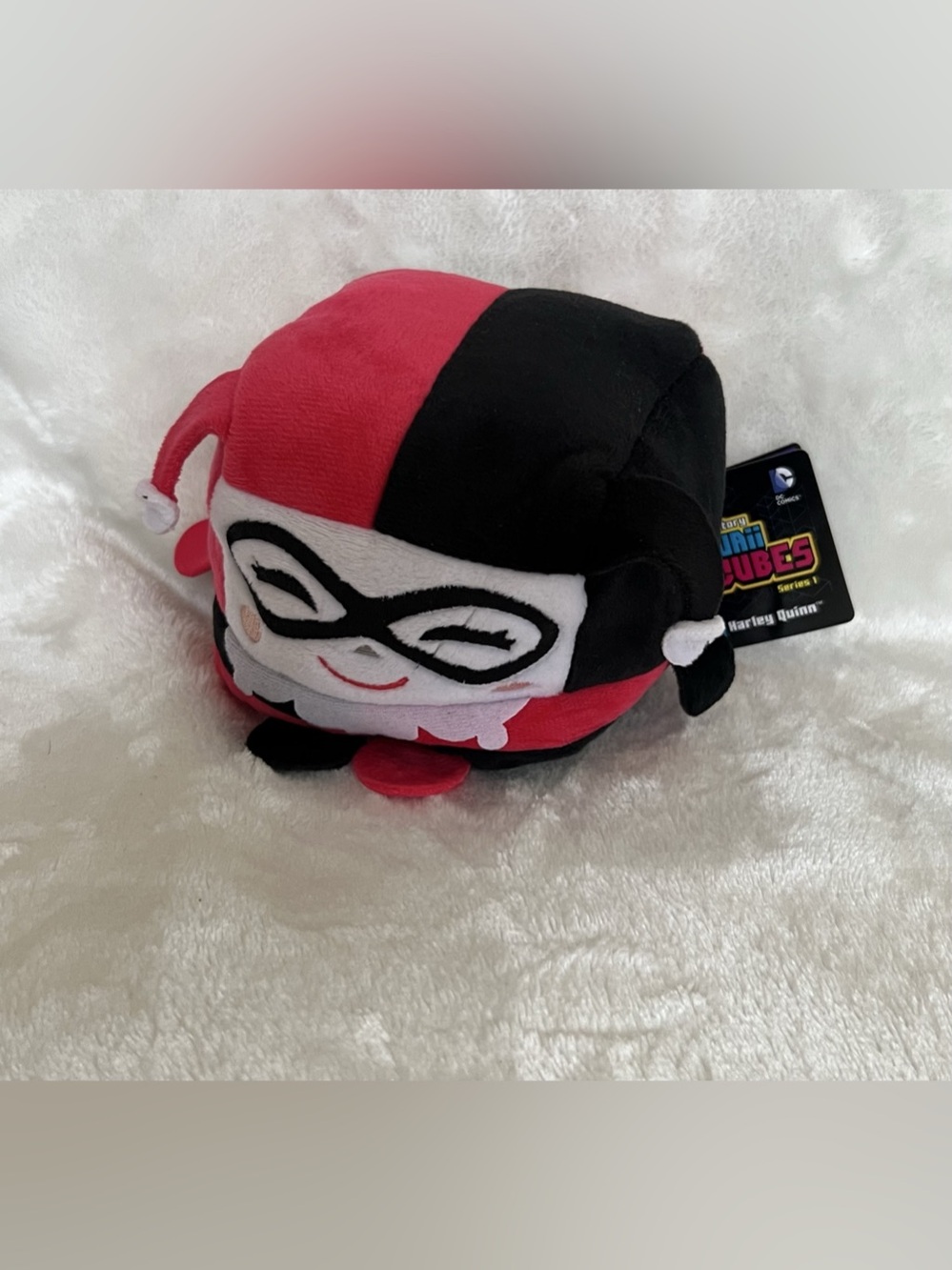 NWT DC Comics Kawaii Cubes Series 1 Harley Quinn Plush Stuffed Toy